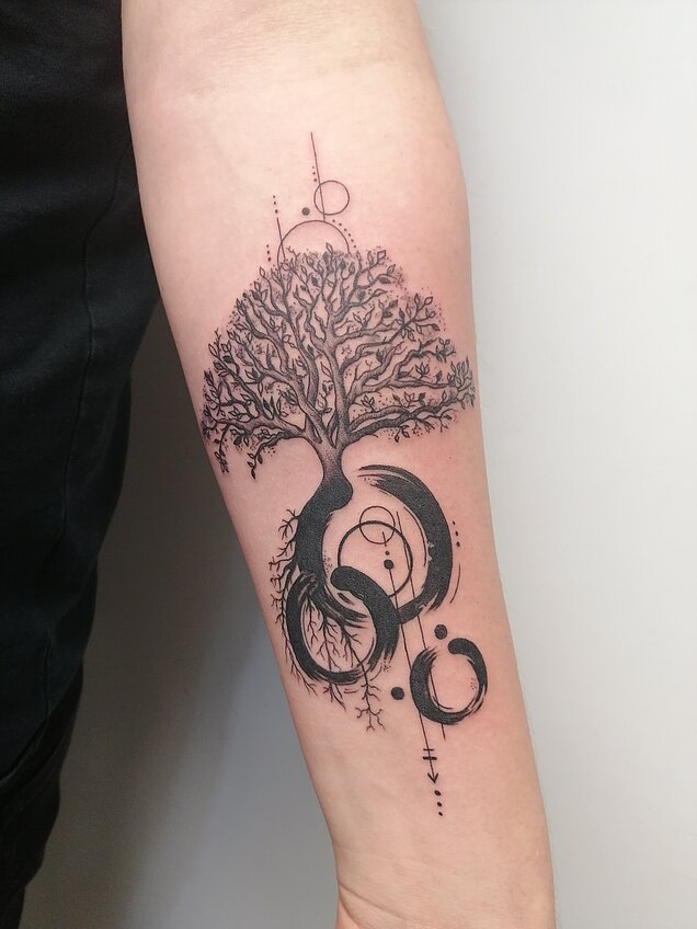 Fineline Tattoo, Motiv #10145
