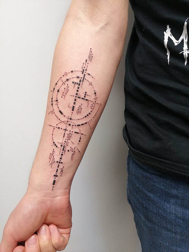 Fineline Tattoo, Motiv #10150