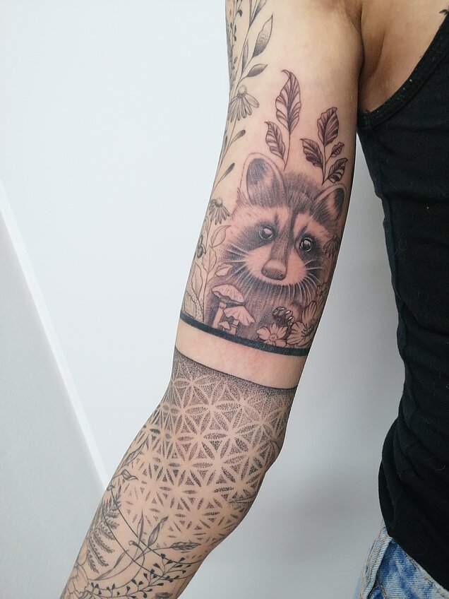 Fineline Tattoo, Motiv #10054