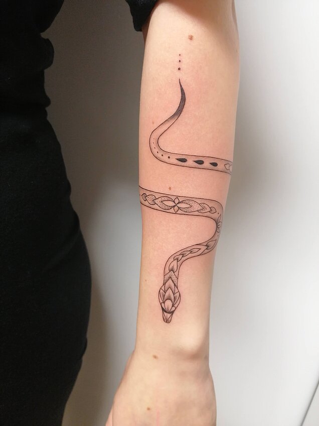Fineline Tattoo, Motiv #10159